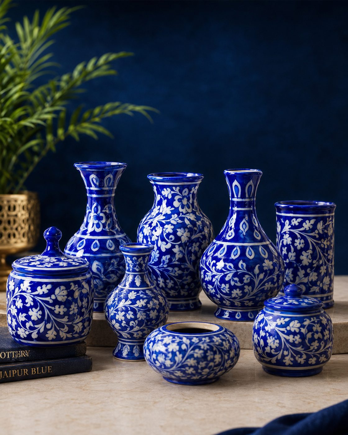 Blue Pottery & Décor